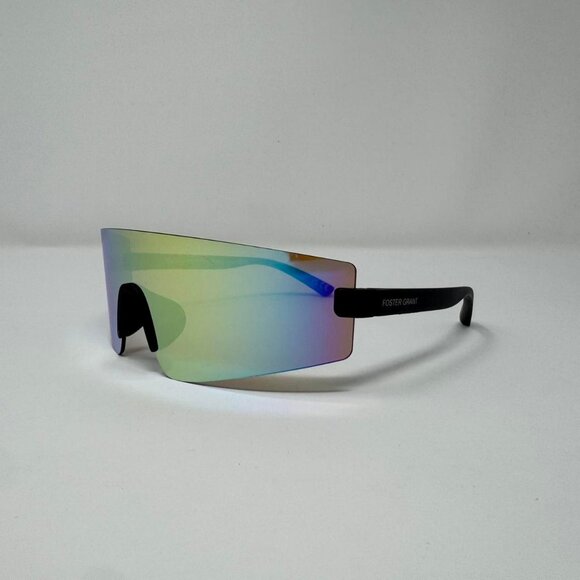 Foster Grant FG‎ 23 129 BLK MIR Active Blade Sunglasses Cat. 3 r50 - Picture 1 of 9